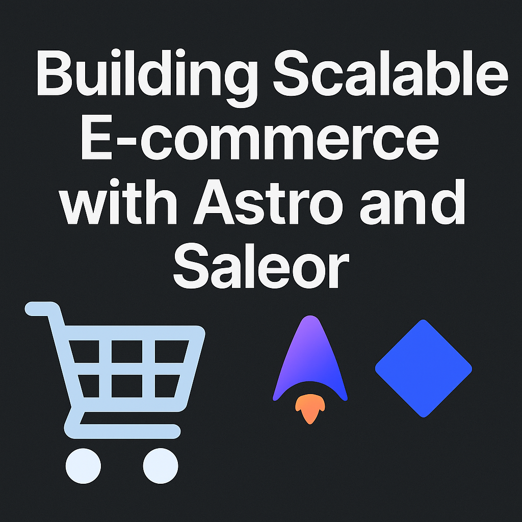 Building Scalable E-commerce with Astro and Saleor